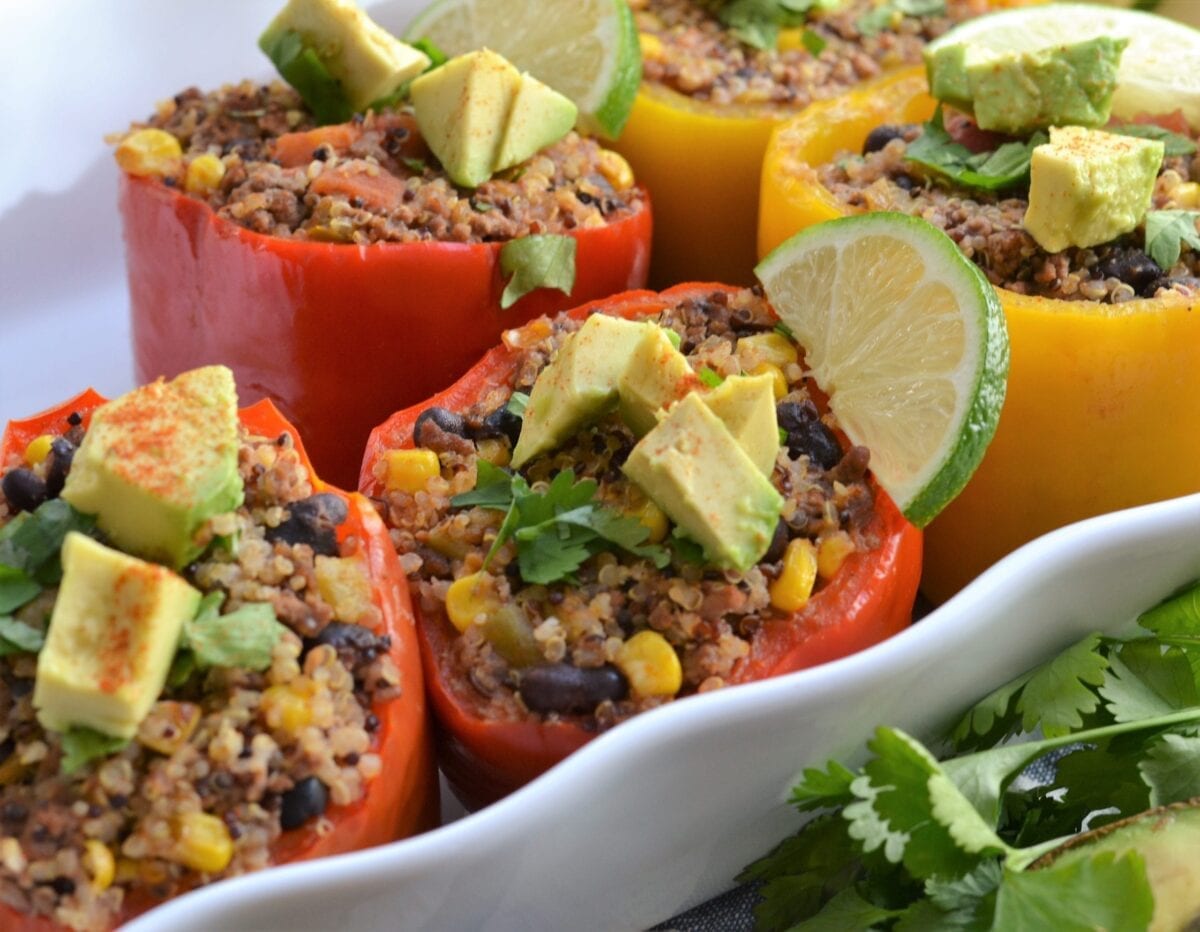 Instant Pot Mexican Stuffed Peppers - Home Sweet Table - Healthy, fresh ...