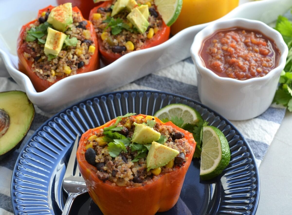 Instant Pot Mexican Stuffed Peppers - Home Sweet Table - Healthy, fresh ...
