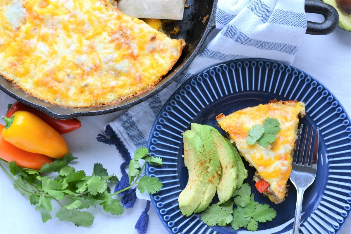 Ground Turkey Taco Frittata - Home Sweet Table - Healthy, fresh, and ...