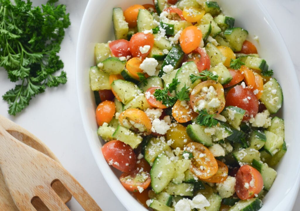 cucumber tomato salad