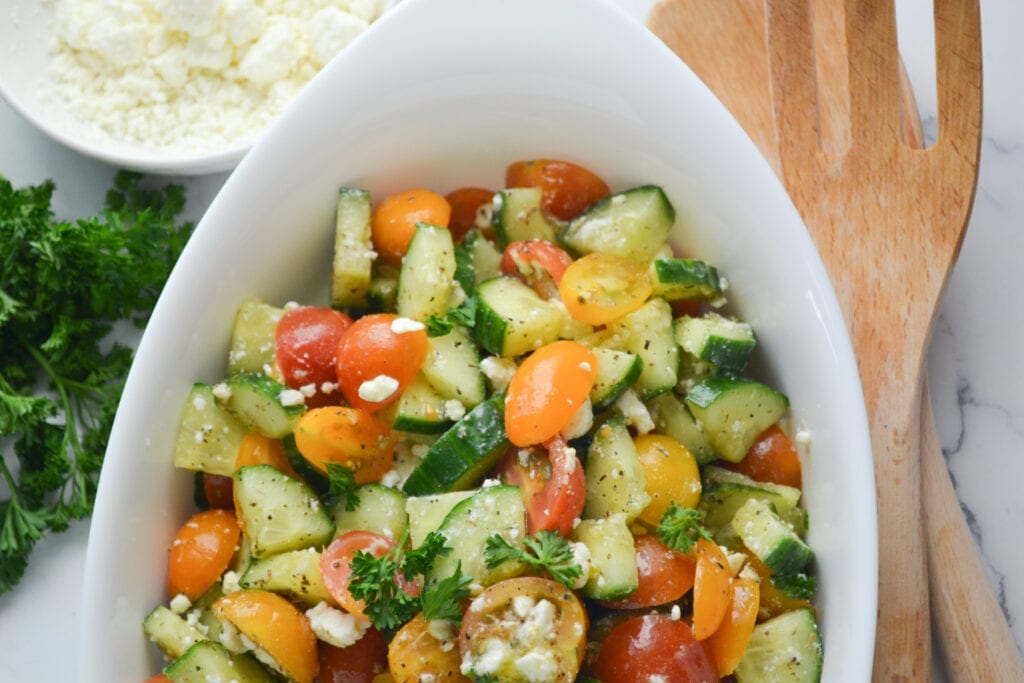 cucumber tomato salad