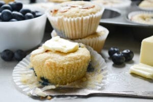 Healthy Blueberry Muffins