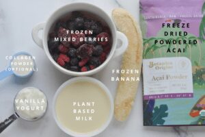 Acai Bowl Recipe with Acai Powder