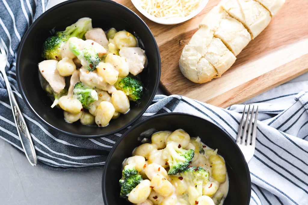 chicken and gnocchi